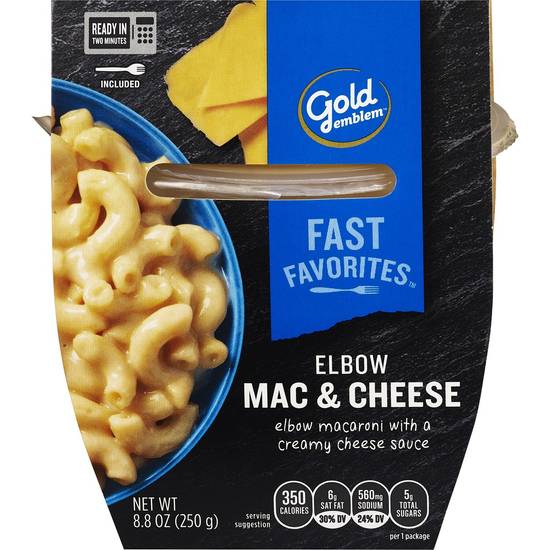 Order Gold Emblem Fast Favorites Elbow Mac & Cheese, 8.8 OZ food online from Cvs store, Killeen on bringmethat.com