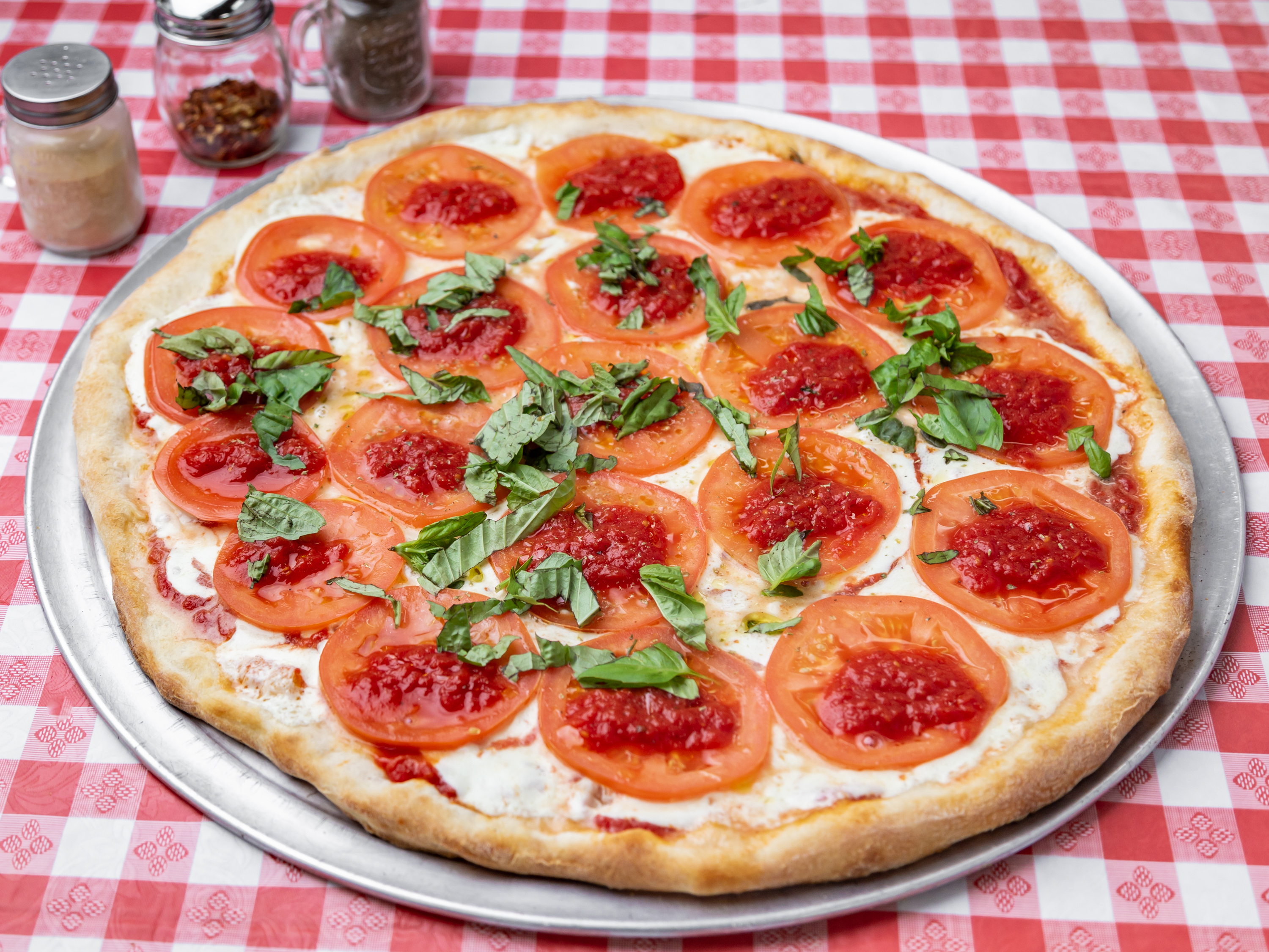 Order Marinara Round Pizza food online from La Collina Italian Specialty Pizzera store, Haledon on bringmethat.com