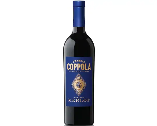 Order Coppola Diamond Merlot, 14.1 % abv 750ml food online from Sousa Wines & Liquors store, Mountain View on bringmethat.com