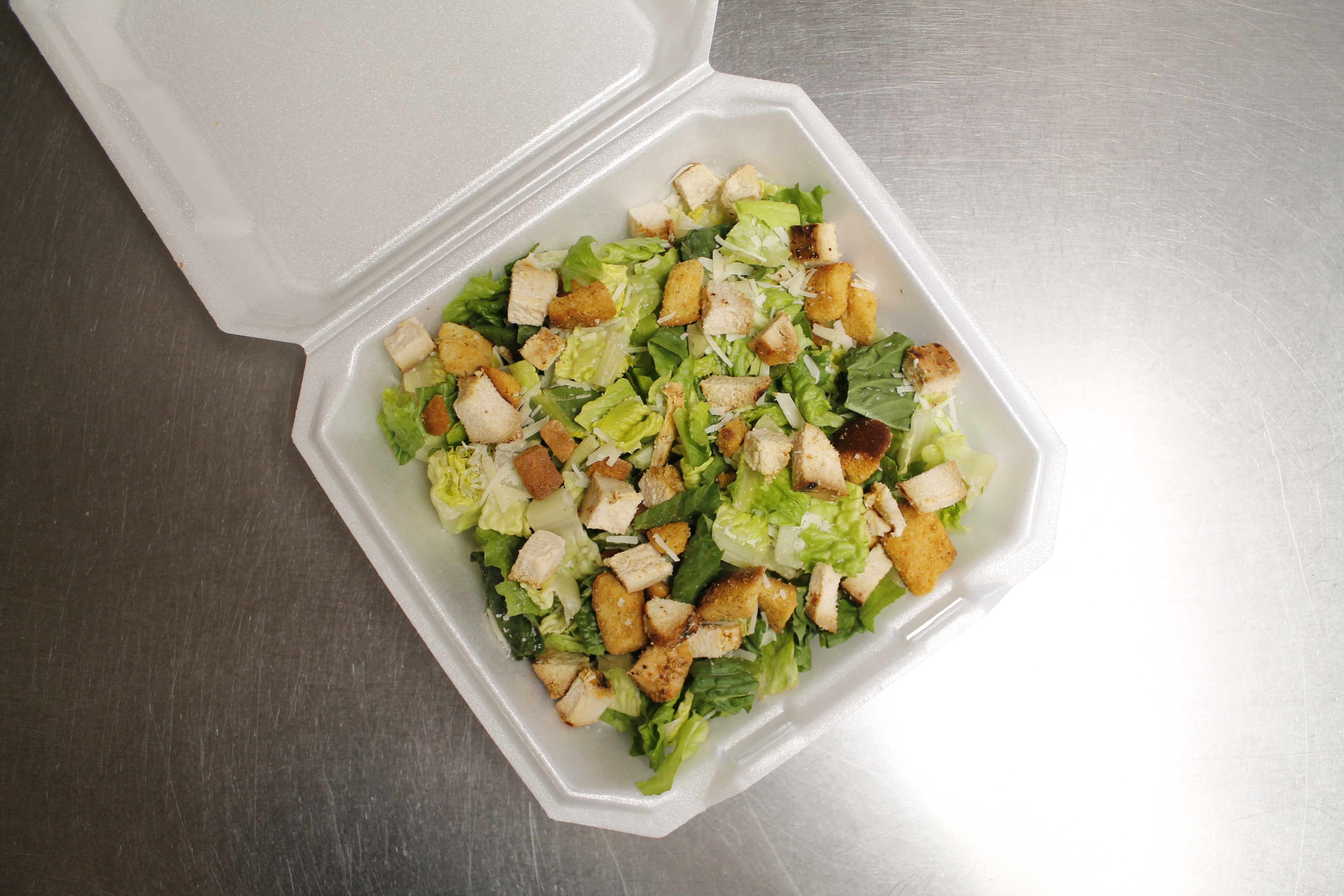 Order Chicken Caesar Salad food online from Pisa Pizza store, Countryside on bringmethat.com