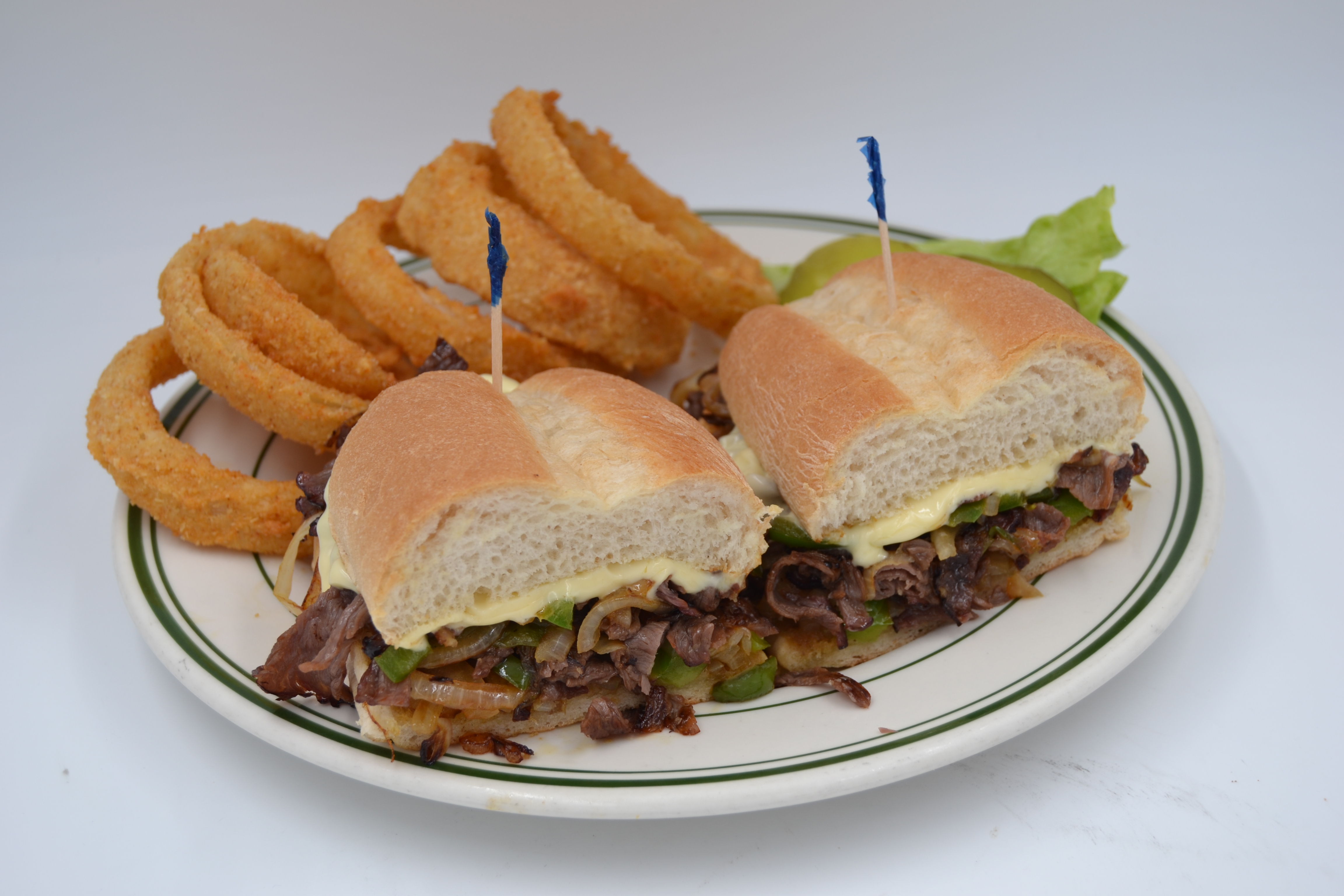 Order Philly Cheese Steak Sandwich food online from J & M store, Escondido on bringmethat.com