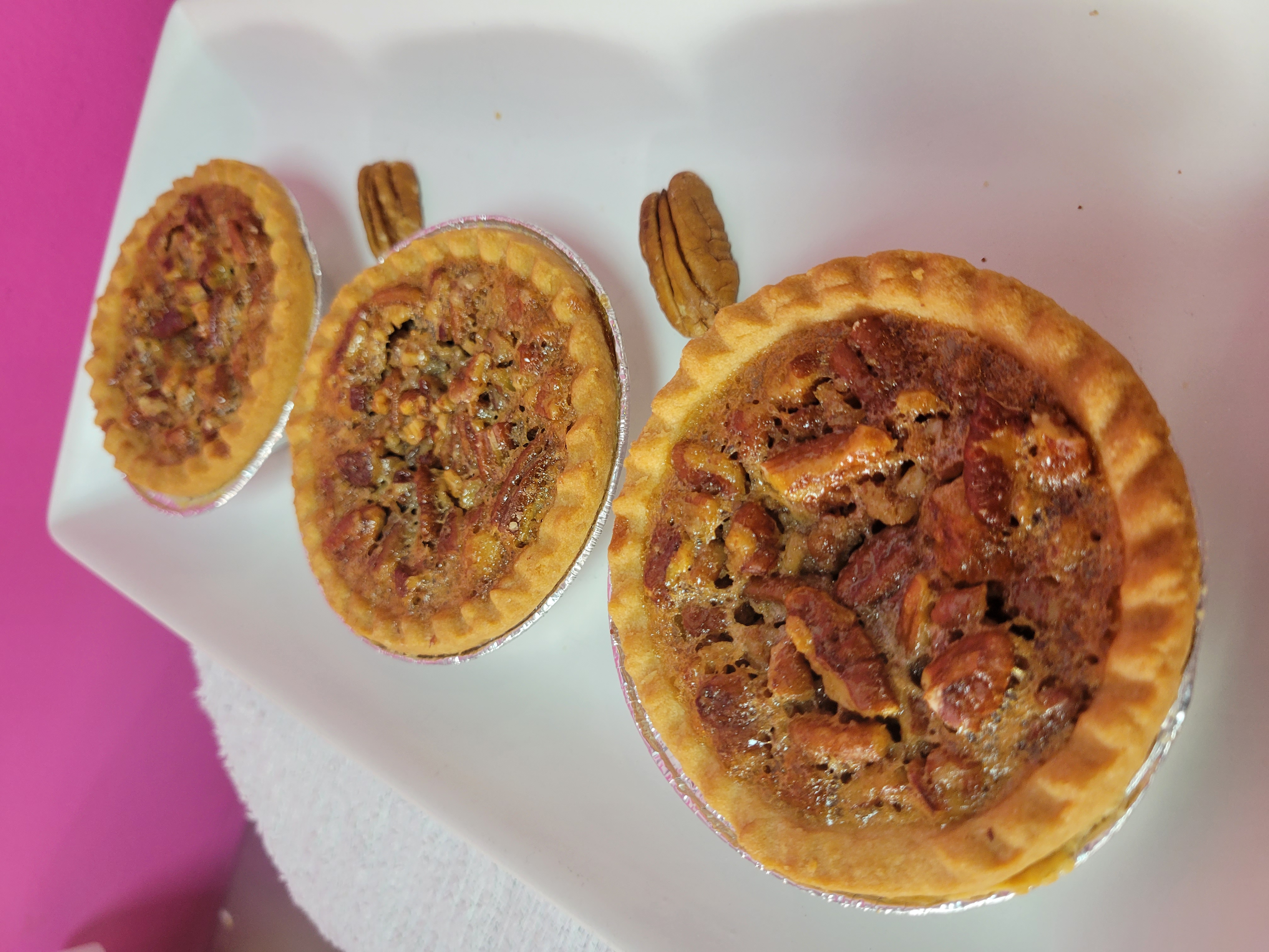 Order Mini Pecan Pie food online from Sugar Rush Too store, Houston on bringmethat.com