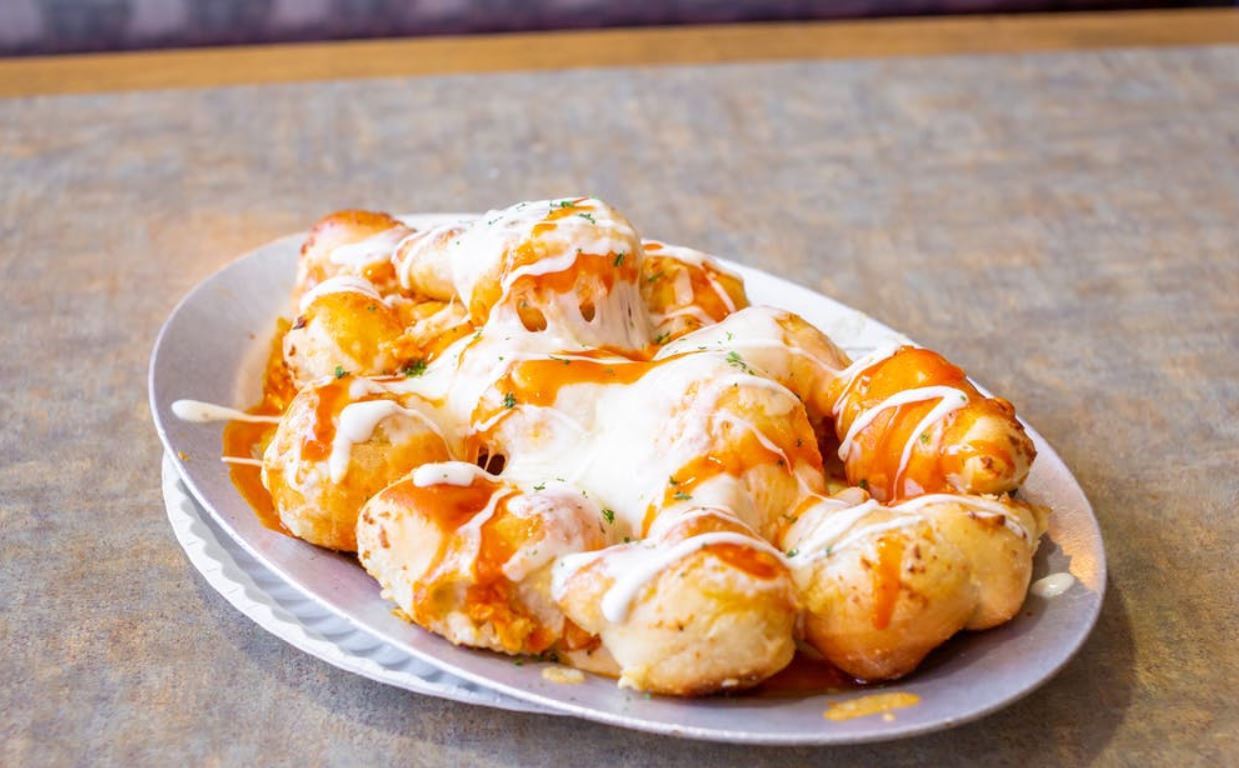 Order Buffalo Garlic Knots food online from Pizza Station store, Vernon on bringmethat.com