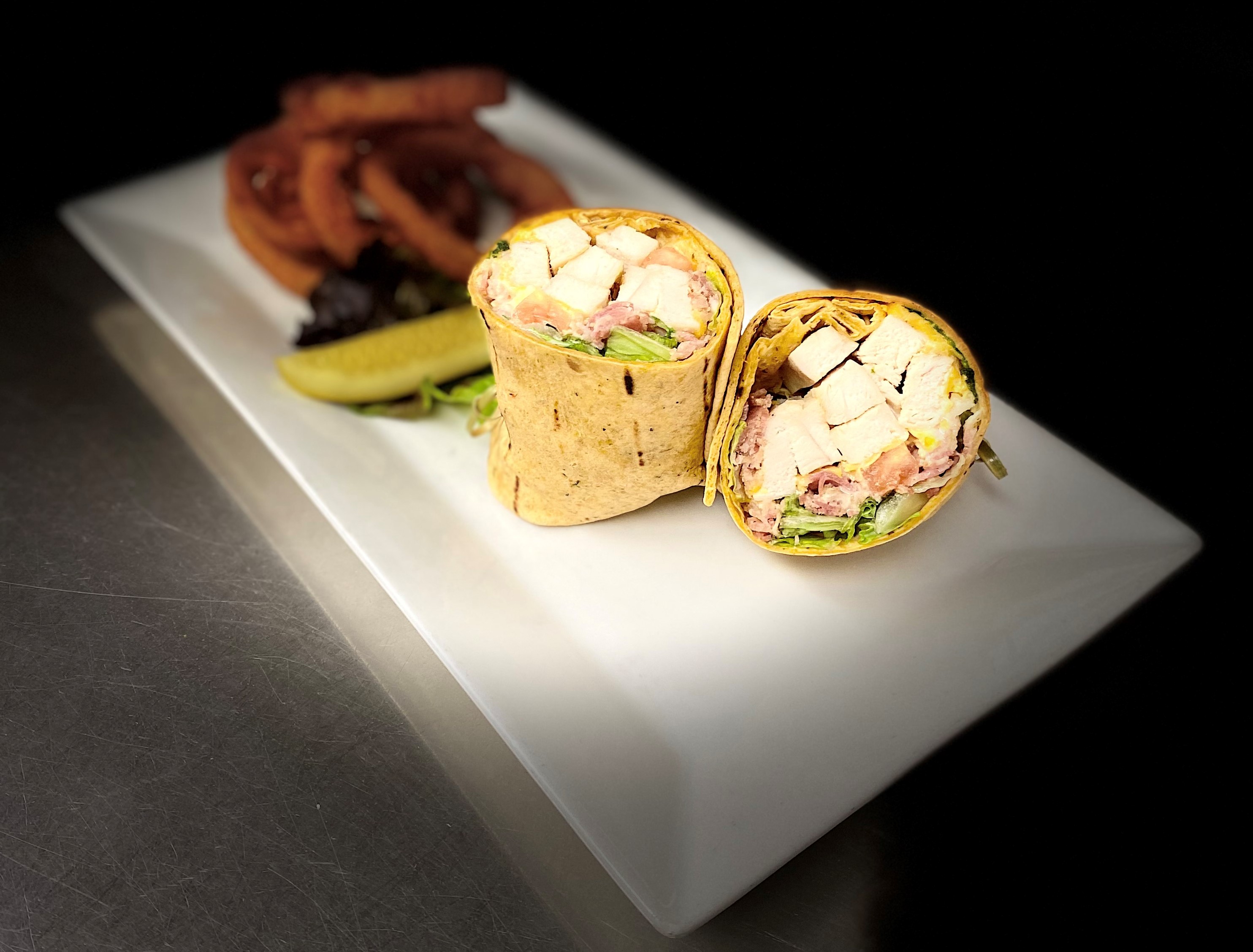 Order Chicken Bacon Ranch Wrap food online from Verde Lounge store, Sioux Falls on bringmethat.com
