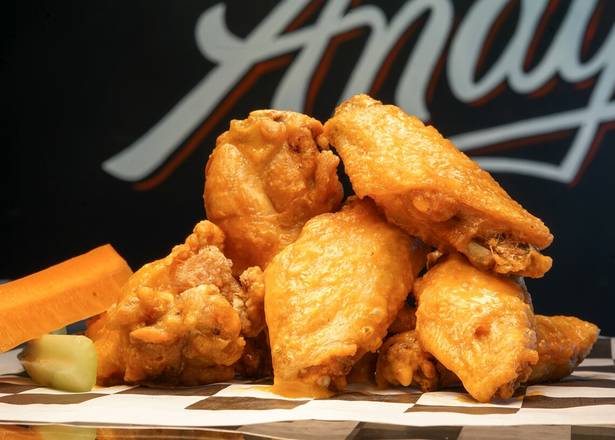 Order Wings food online from Andy's Pizza store, McLean on bringmethat.com