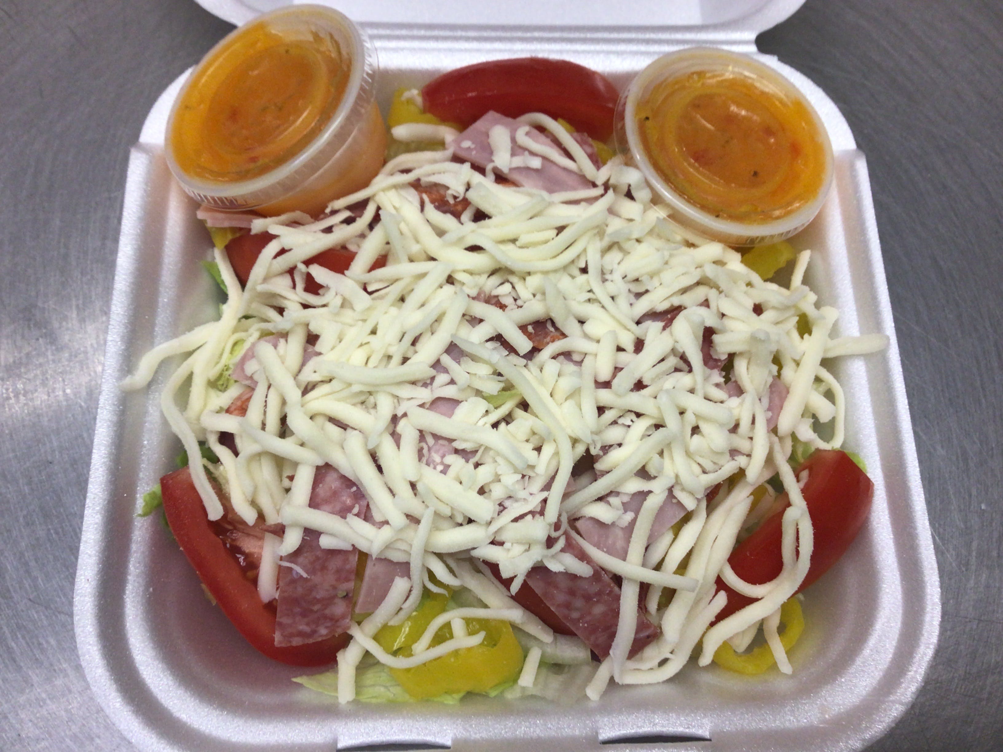 Order Antipasto Salad - Salads food online from Porto Fino Pizza store, Columbus on bringmethat.com