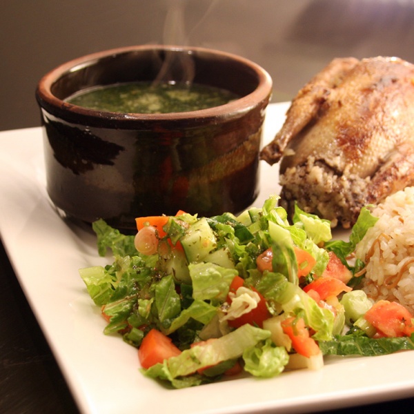 Order Stuffed Pigeons Specialty Entree food online from Cairo Restaurant & Cafe store, Anaheim on bringmethat.com
