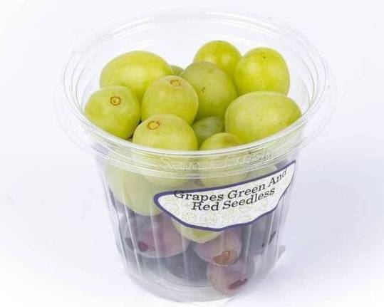Order Green & Red Grapes Cup food online from Fialkoff Kosher Pizza store, Lawrence on bringmethat.com