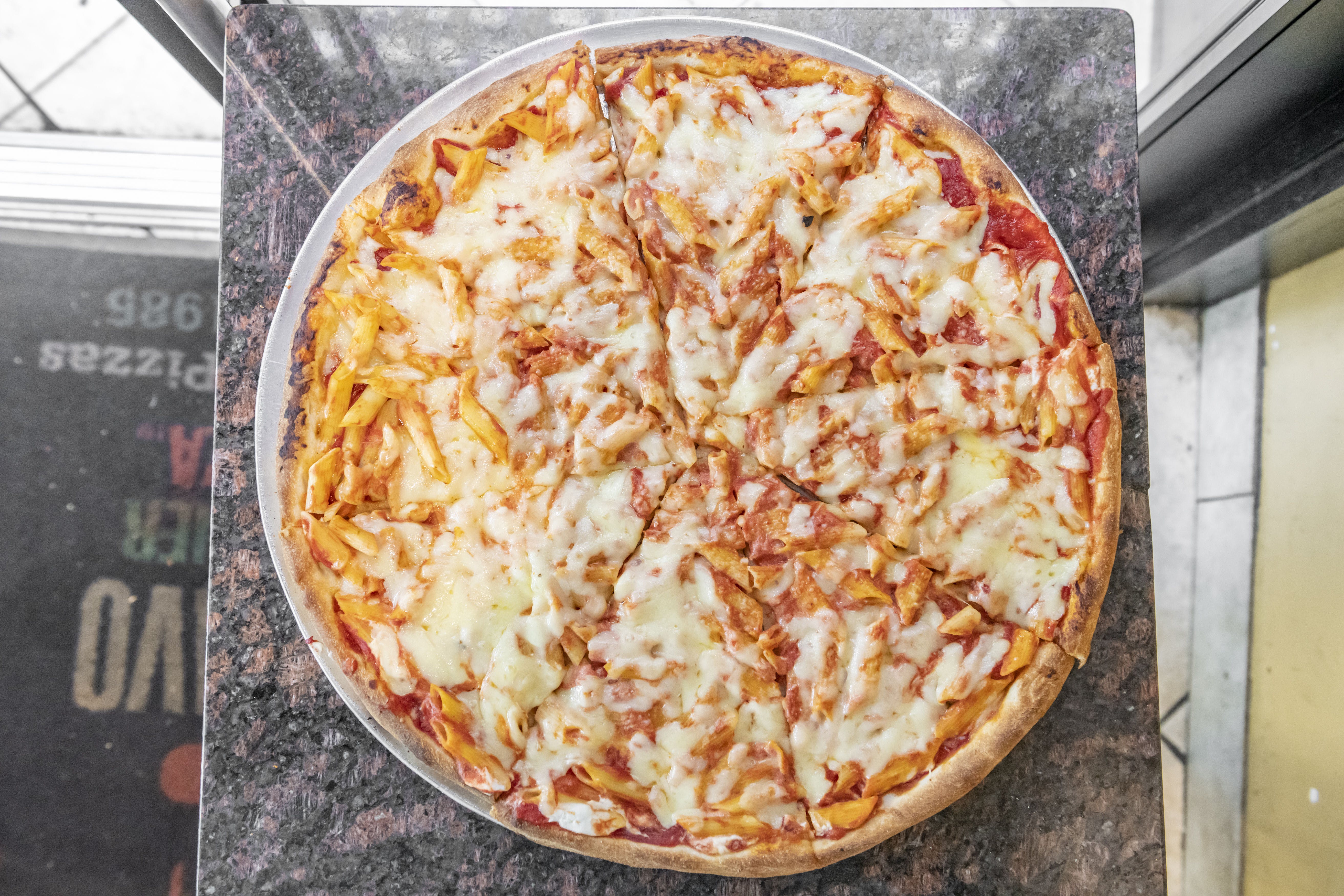 Order Baked Ziti Pizza - Pizza food online from Bravo Kosher Pizza store, New York on bringmethat.com