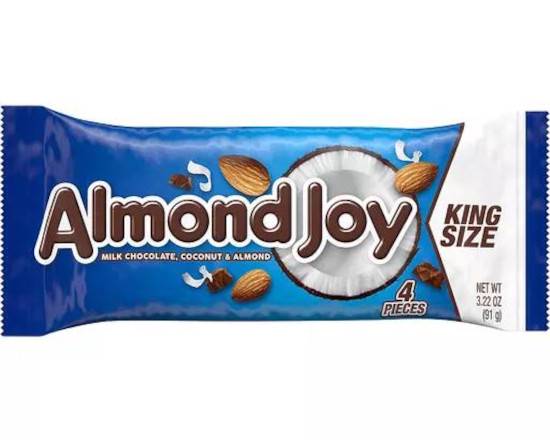 Order Almond Joy -King Size  food online from Abc Discount Store store, San Diego on bringmethat.com