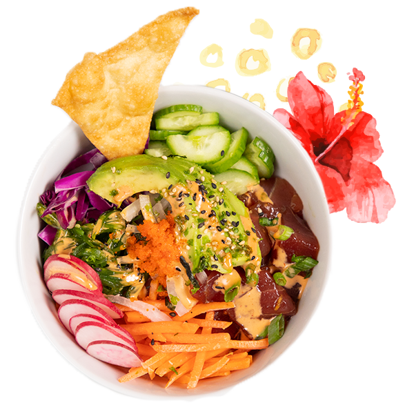 Order Large Pick Your Poke food online from Poke Central store, San Antonio on bringmethat.com