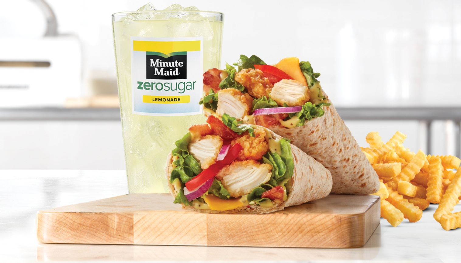 Order Crispy Chicken Club Wrap food online from Arby store, Norton on bringmethat.com