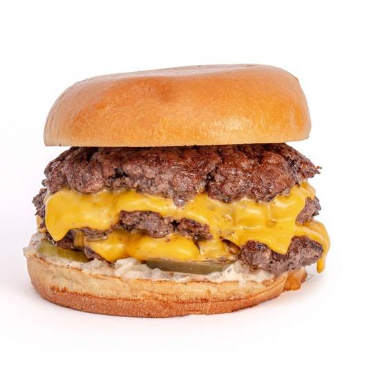 Order The Triple Burger food online from Burger King store, Arlington on bringmethat.com