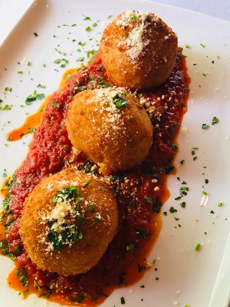 Order Arancini - Appetizer food online from Pluck'd By Dirk Flanigan store, Chicago on bringmethat.com