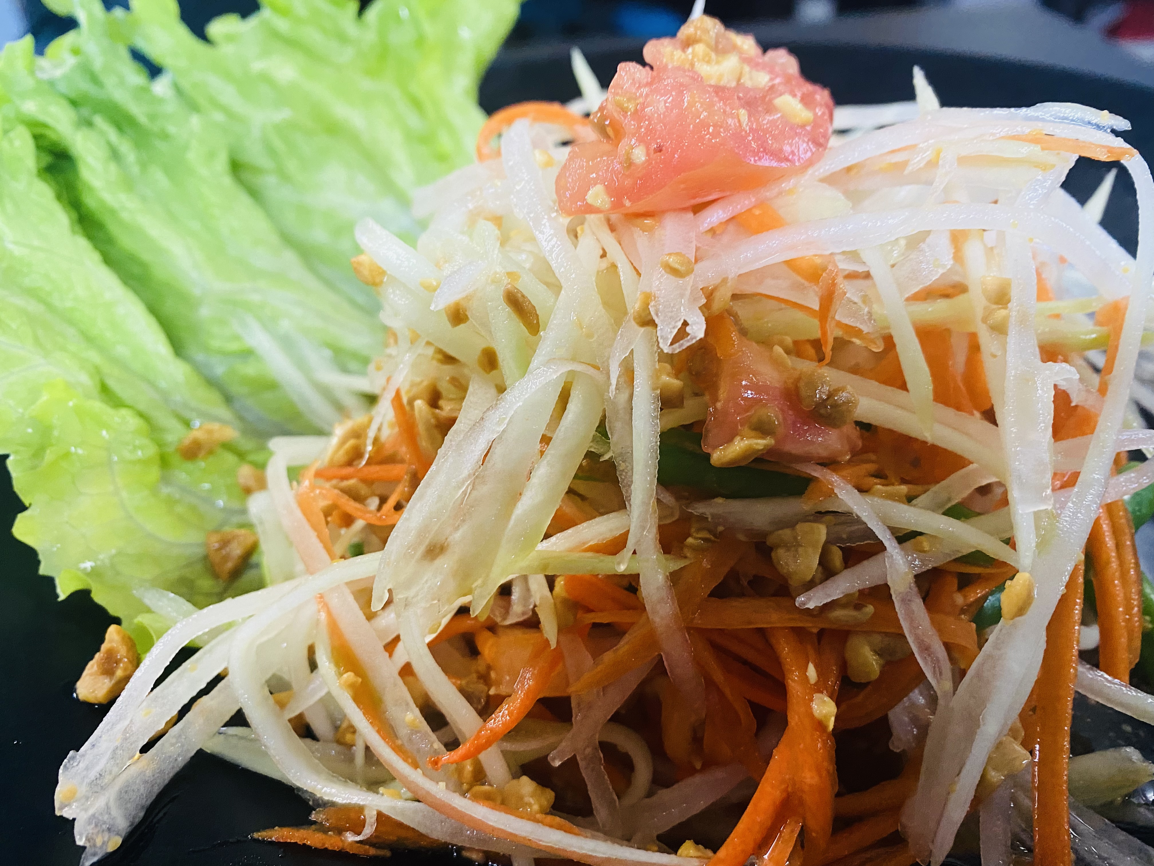 Order Papaya Salad food online from Love Thai Restaurant store, Concord on bringmethat.com