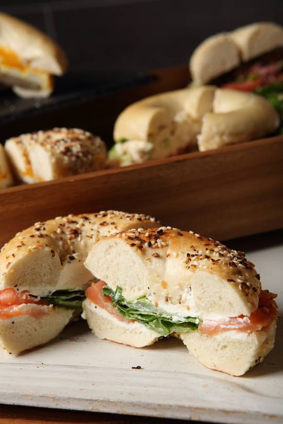Order Lox and Cream Cheese Sandwich food online from Barry Bagels store, Toledo on bringmethat.com
