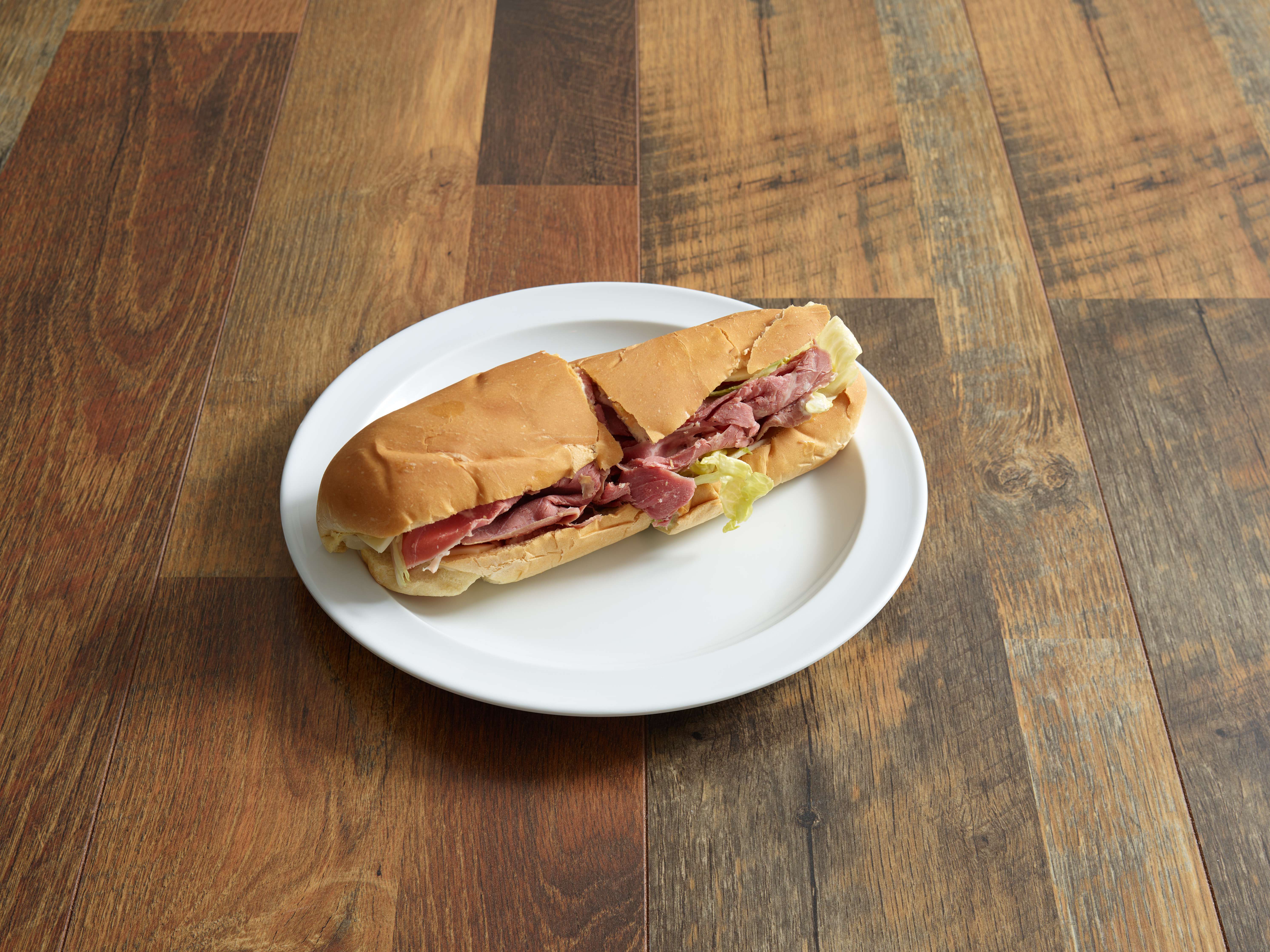 Order Corned Beef Sub food online from Armory Square Deli store, Syracuse on bringmethat.com