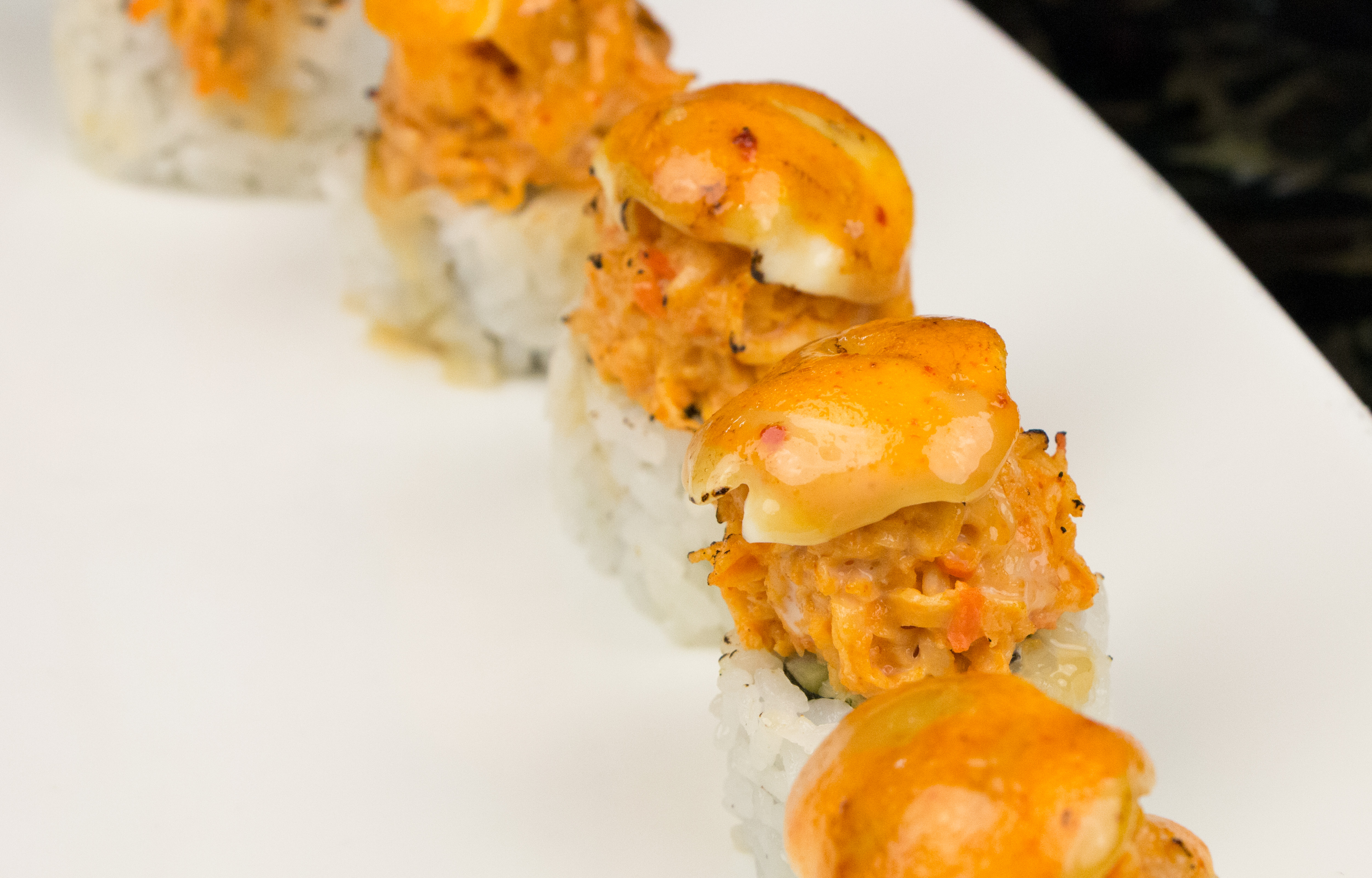 Order Torched Novi Sushi Roll food online from Genji Sushi Express store, Wynnewood on bringmethat.com