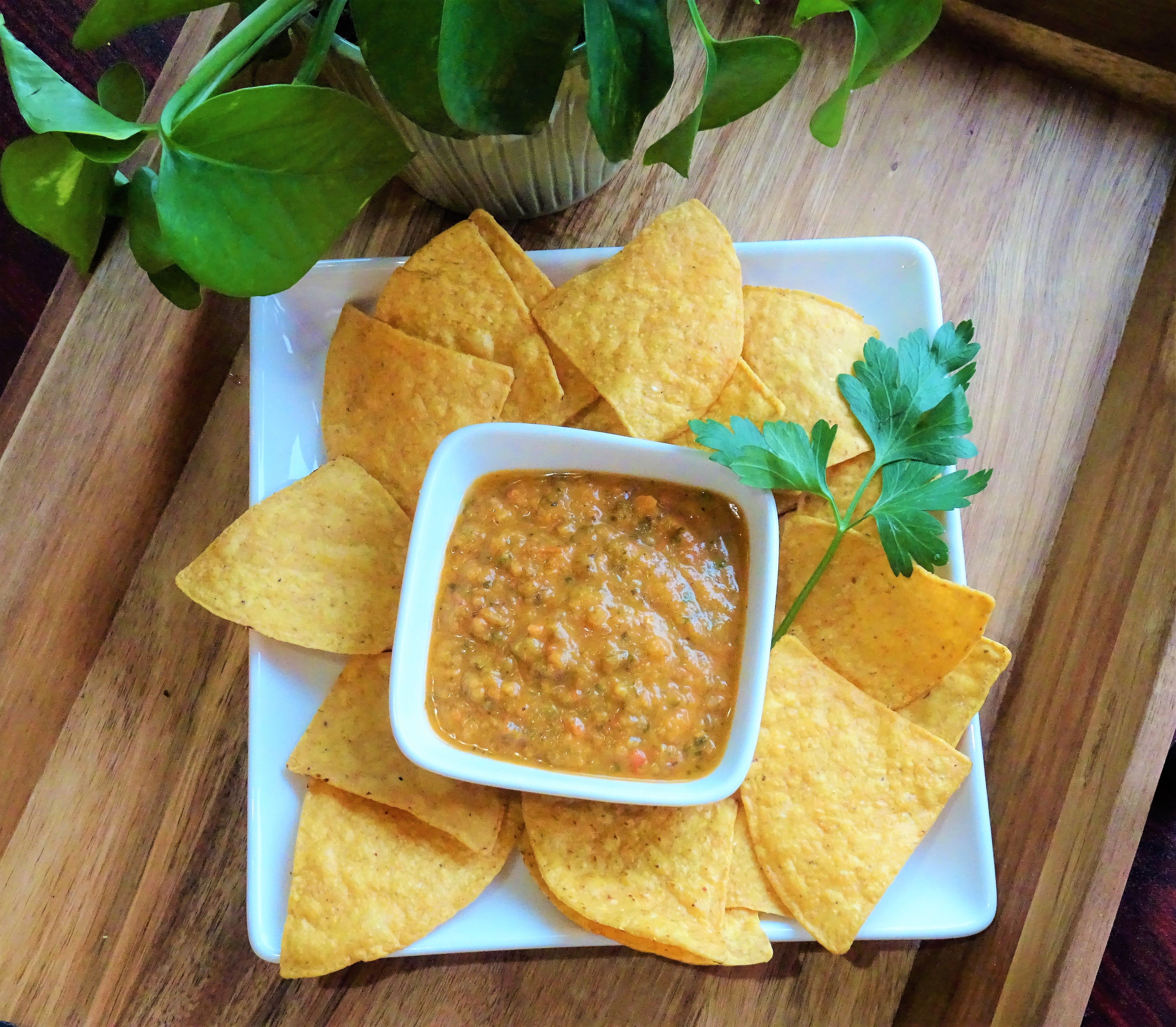 Order Salsa and Chips food online from Wild Tacoz store, Falls Church on bringmethat.com