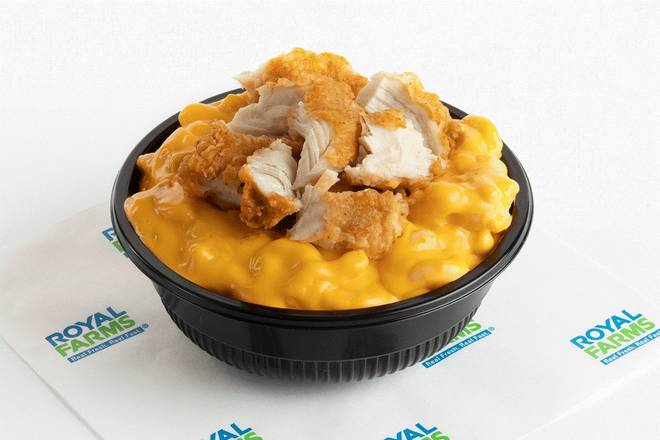 Order Mac and Cheese Tender Bowl food online from Royal Farms store, Egg Harbor TWP on bringmethat.com