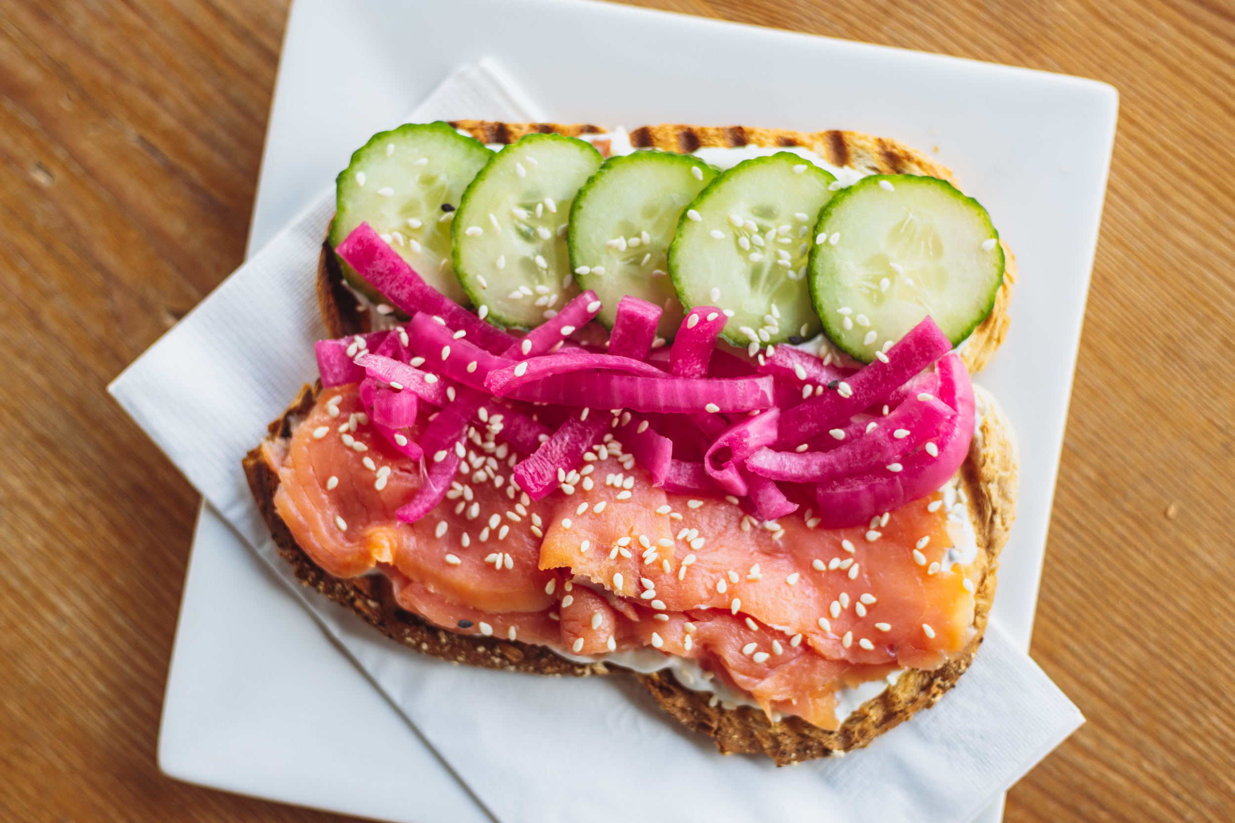 Order Lox Toast food online from Rothrock Coffee store, State College on bringmethat.com
