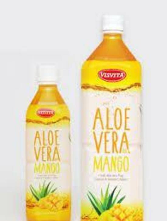 Order Aloe Vera Drink Mango 1.5 L food online from IV Deli Mart store, Goleta on bringmethat.com
