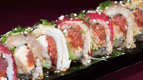 Order Triple Tuna Roll food online from Sushi Xuan store, Albuquerque on bringmethat.com