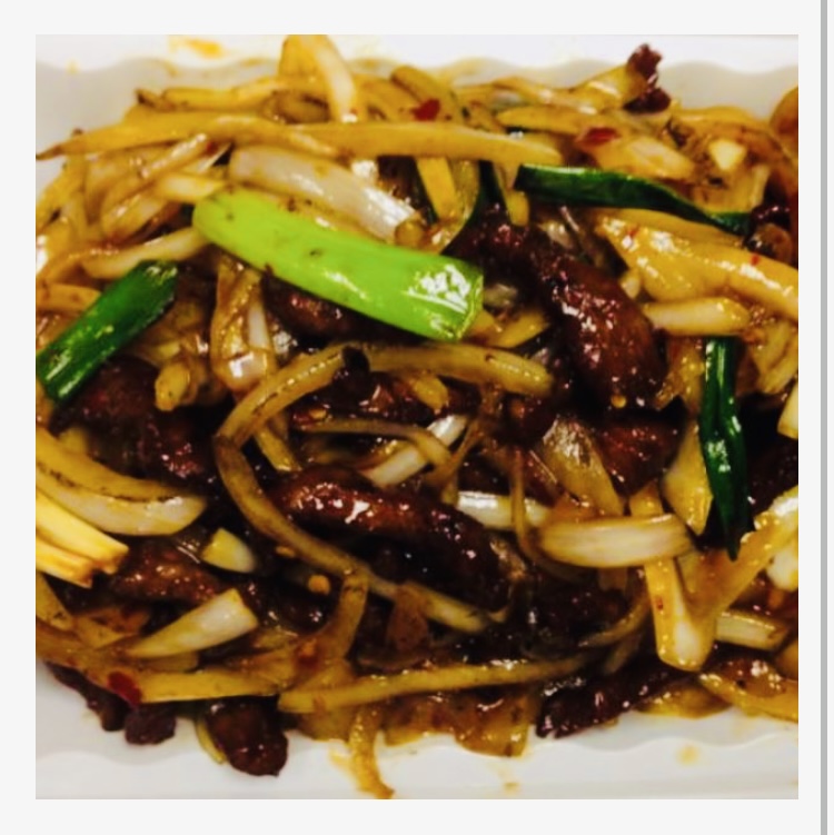 Order B5. Mongolian Beef  food online from Tea House store, Charlottesville on bringmethat.com