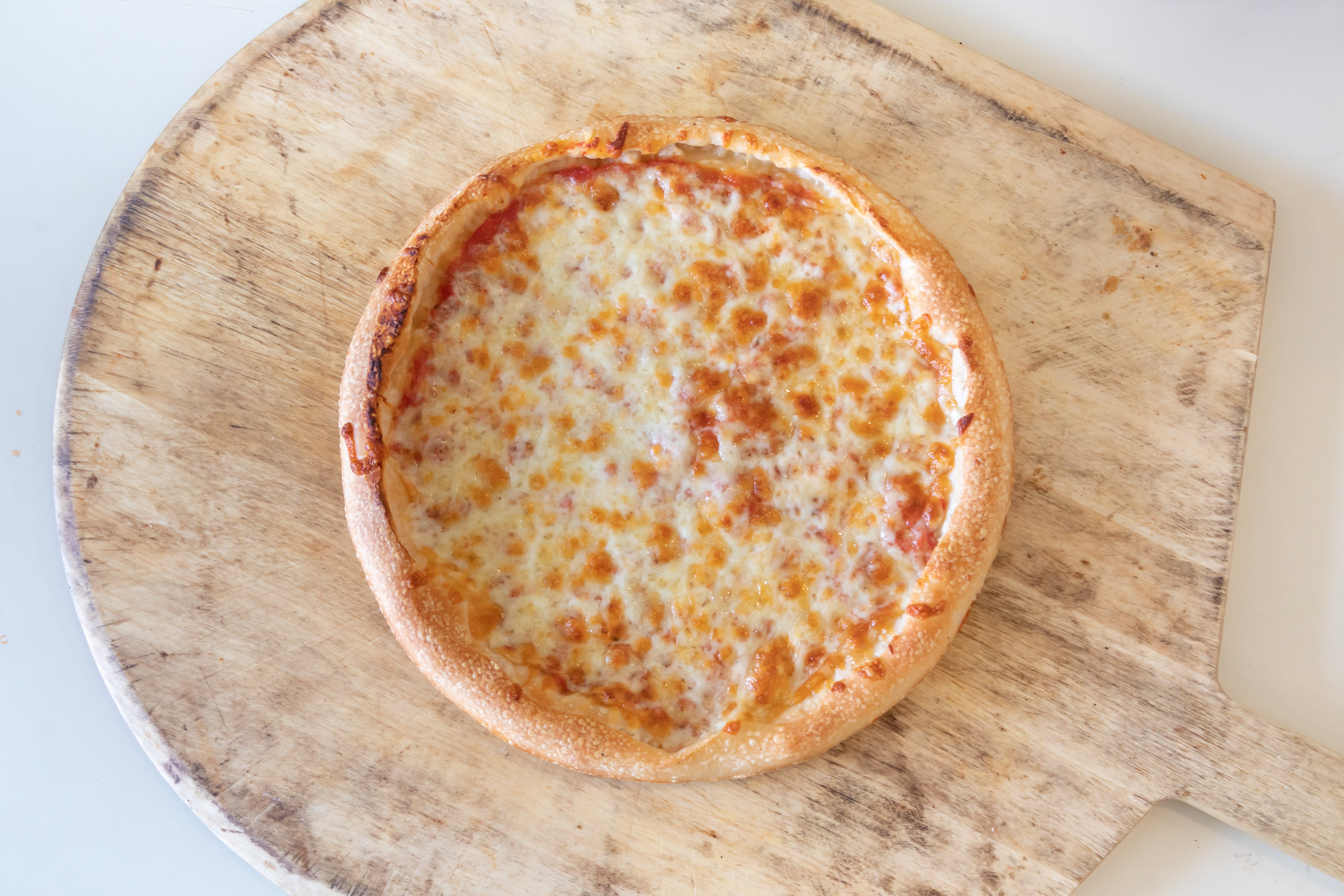 Order Cheese Pizza - Small 10'' food online from West Broadway Pizza & Seafood store, Gardner on bringmethat.com