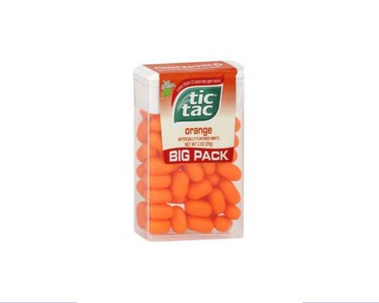 Order Tic Tac Big Pack Orange 1 oz food online from Cafe Verdi Rebel store, Henderson on bringmethat.com