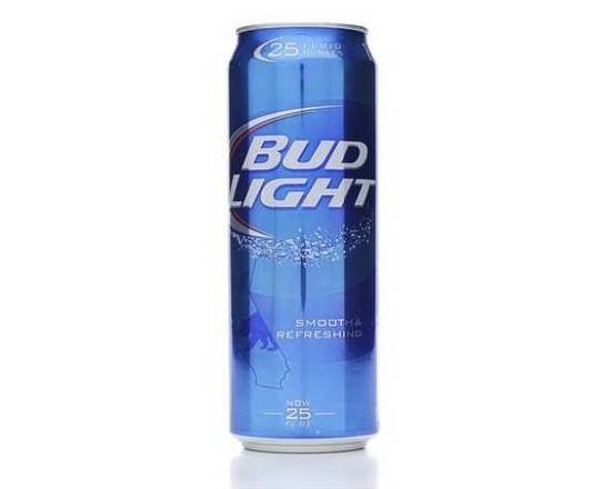 Order Bud light, 24oz canned beer (5.0% ABV) food online from Loma Mini Market store, Long Beach on bringmethat.com