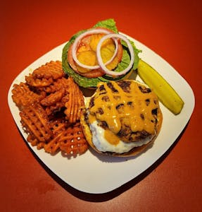 Order Grill-Out Geechee Burger food online from Chill N Grill Xpress store, Summerville on bringmethat.com