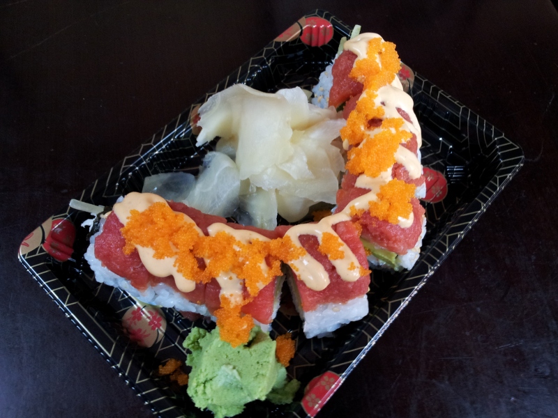 Order R24. Fire Cut Roll food online from 88 Chinese & Sushi Sherman Oaks store, Van Nuys on bringmethat.com