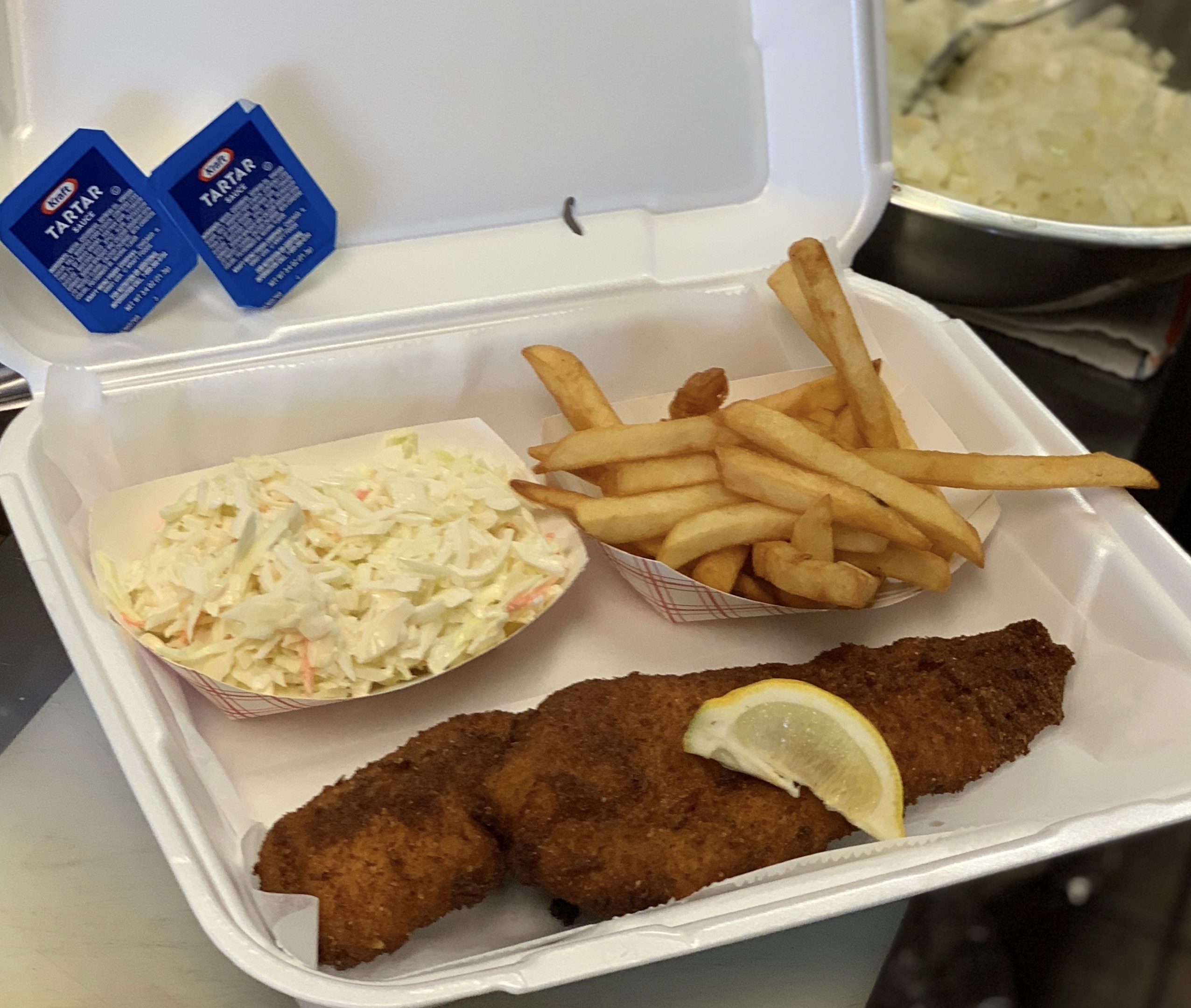 Order Fish Fry food online from Empire Hots store, Webster on bringmethat.com