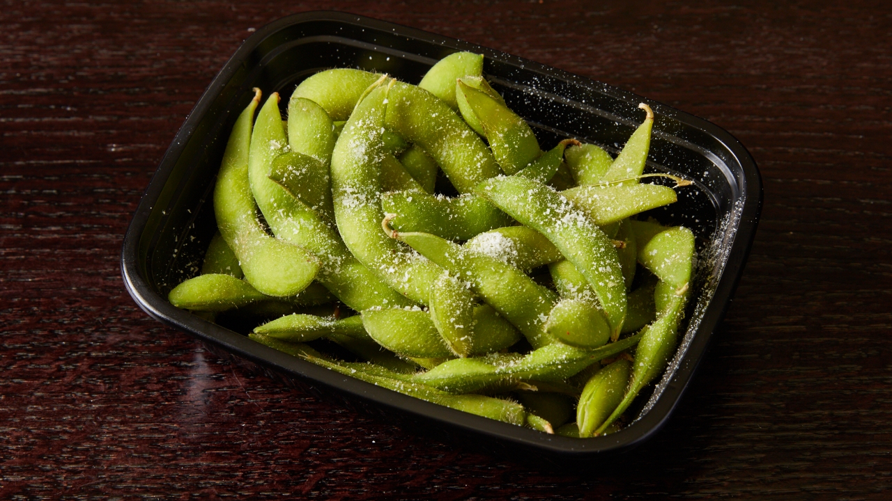 Order Edamame food online from Union Sushi + Barbeque Bar store, Chicago on bringmethat.com