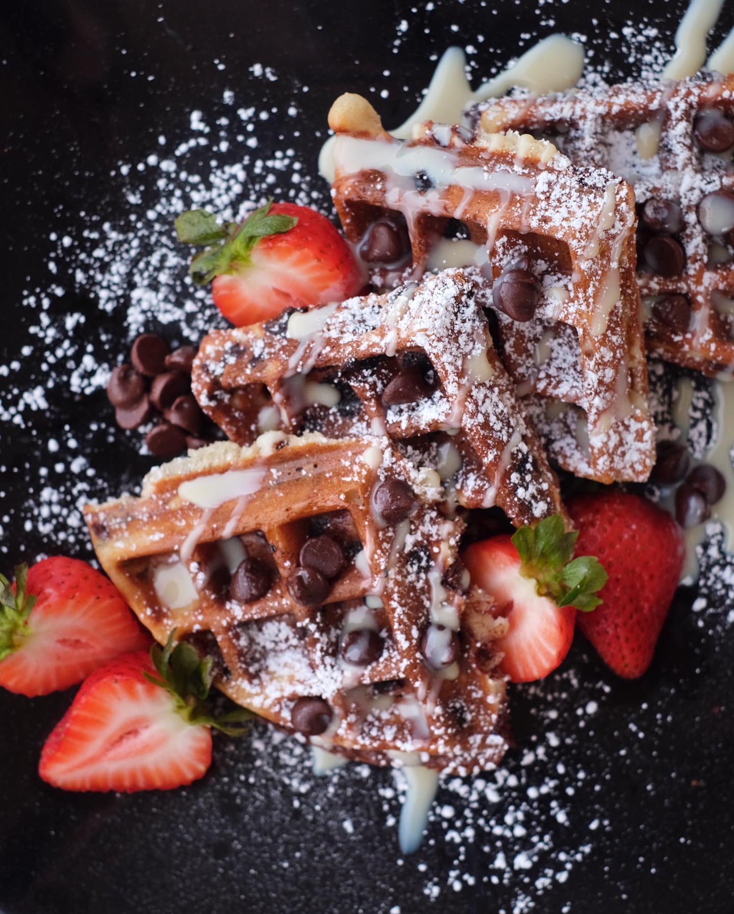 Order Chocolate Chip Waffle food online from Snomo store, Austin on bringmethat.com