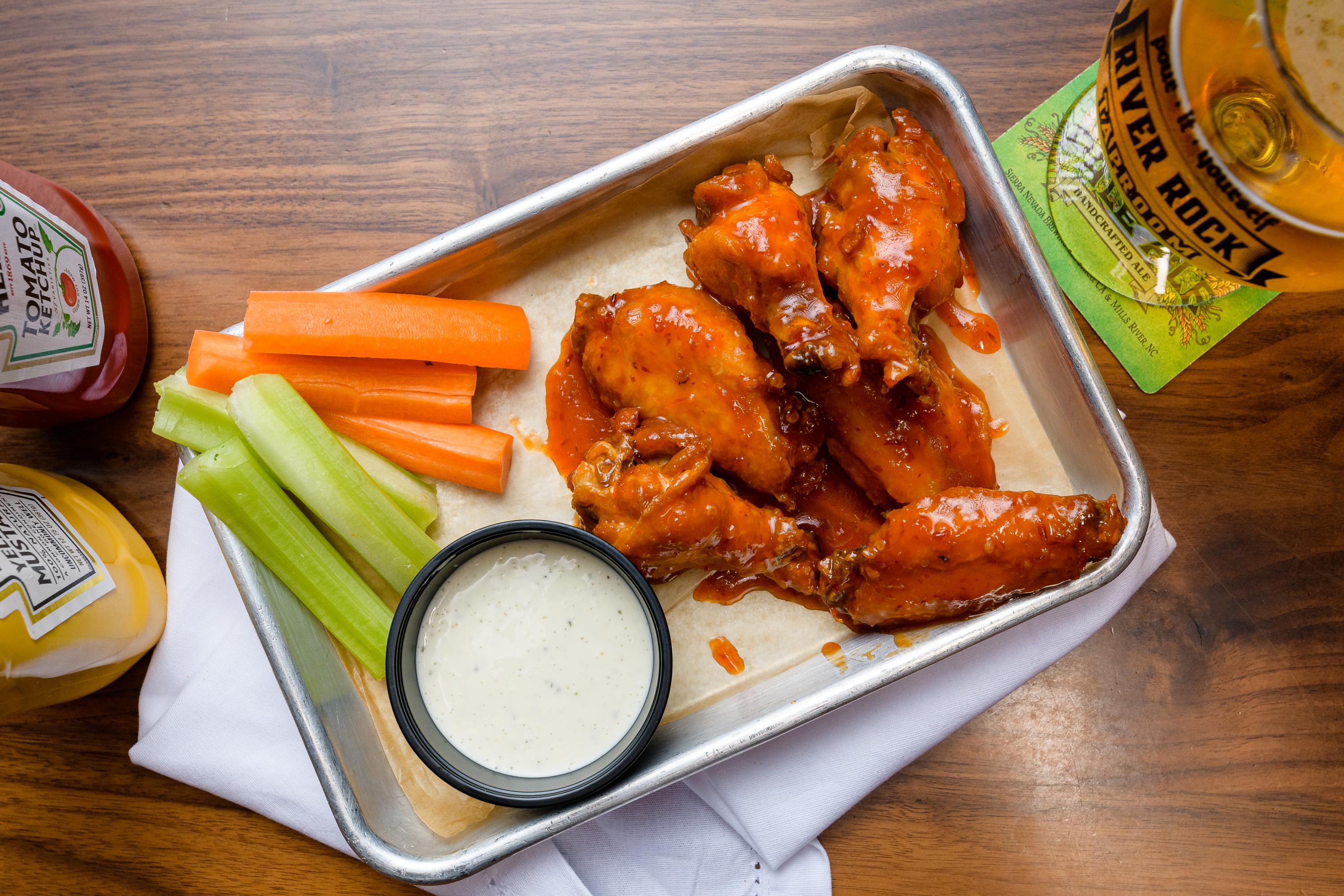Order Wings with Original Buffalo Style food online from River Rock Taproom store, Sunnyvale on bringmethat.com