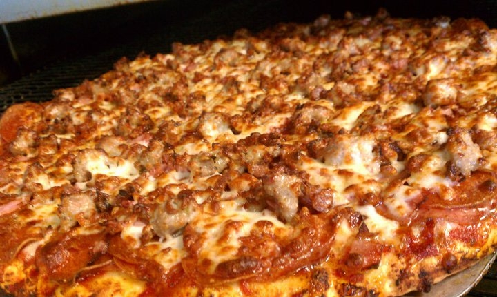 Order Small All Meat 10" food online from Pizza Leon store, Austin on bringmethat.com
