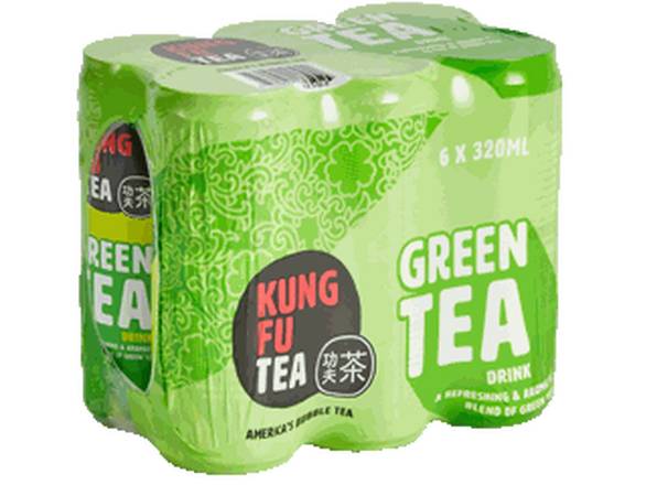 Order KFT2GO KF Green Tea Can x6 food online from Kung Fu Tea store, Temecula on bringmethat.com