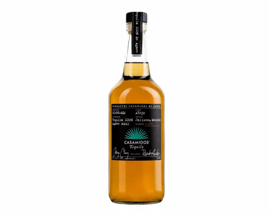 Order Casamigos Anejo, 750mL tequila (40.0% ABV) food online from Van Ness Liquors store, San Francisco on bringmethat.com