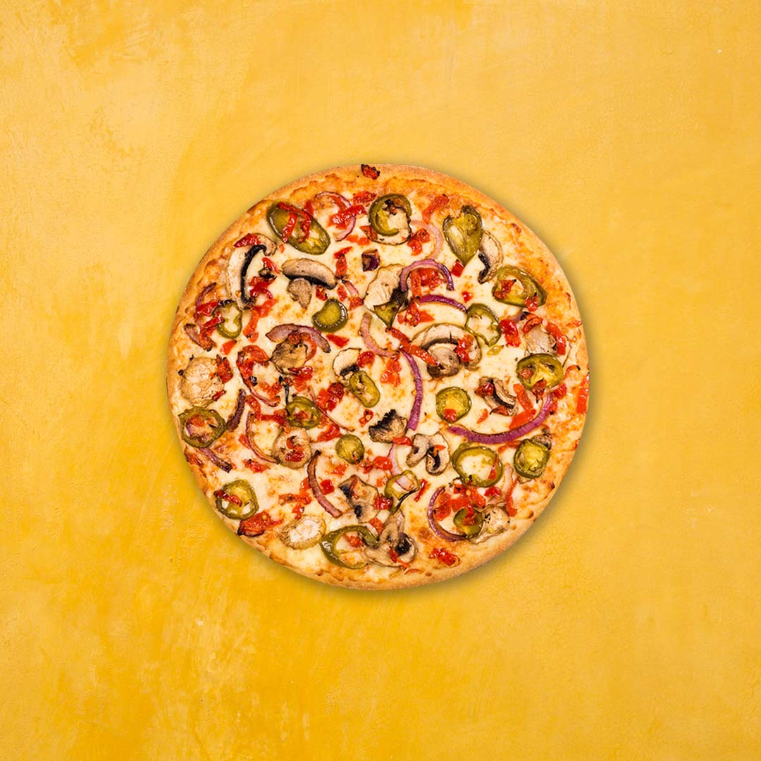 Order 10" Build Your Own Pizza food online from Pizza Zone store, Oklahoma City on bringmethat.com