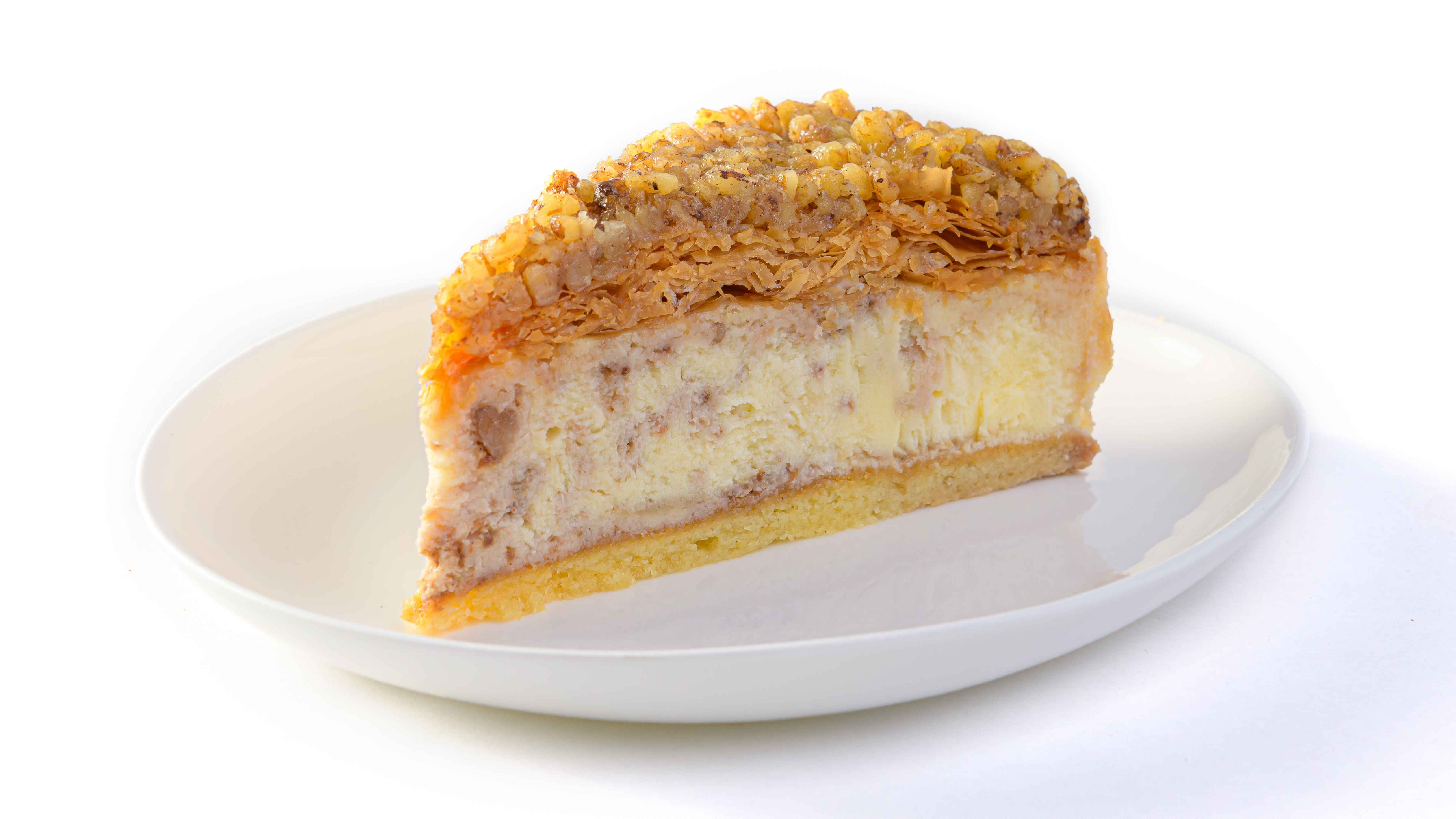 Order Baklava Cheesecake food online from Taziki Mediterranean Cafe store, Atlanta on bringmethat.com