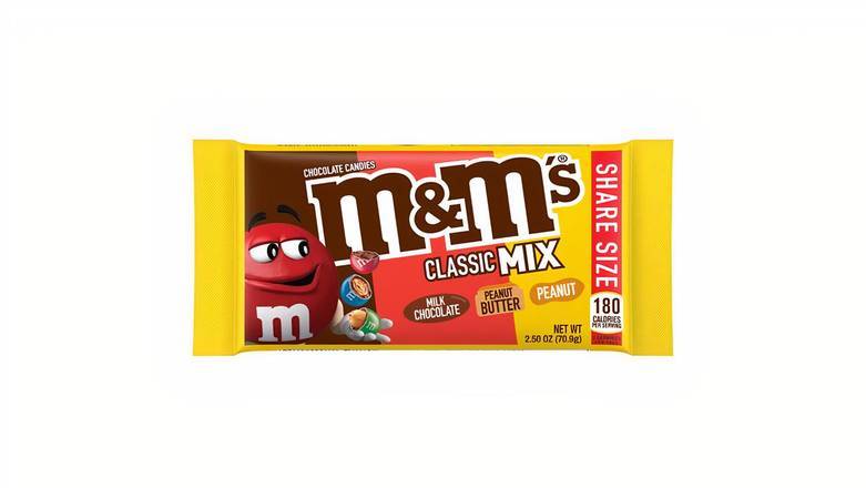 Order M&M's Mix Chocolate Candy, Share Size food online from Mac On 4th store, Alton on bringmethat.com