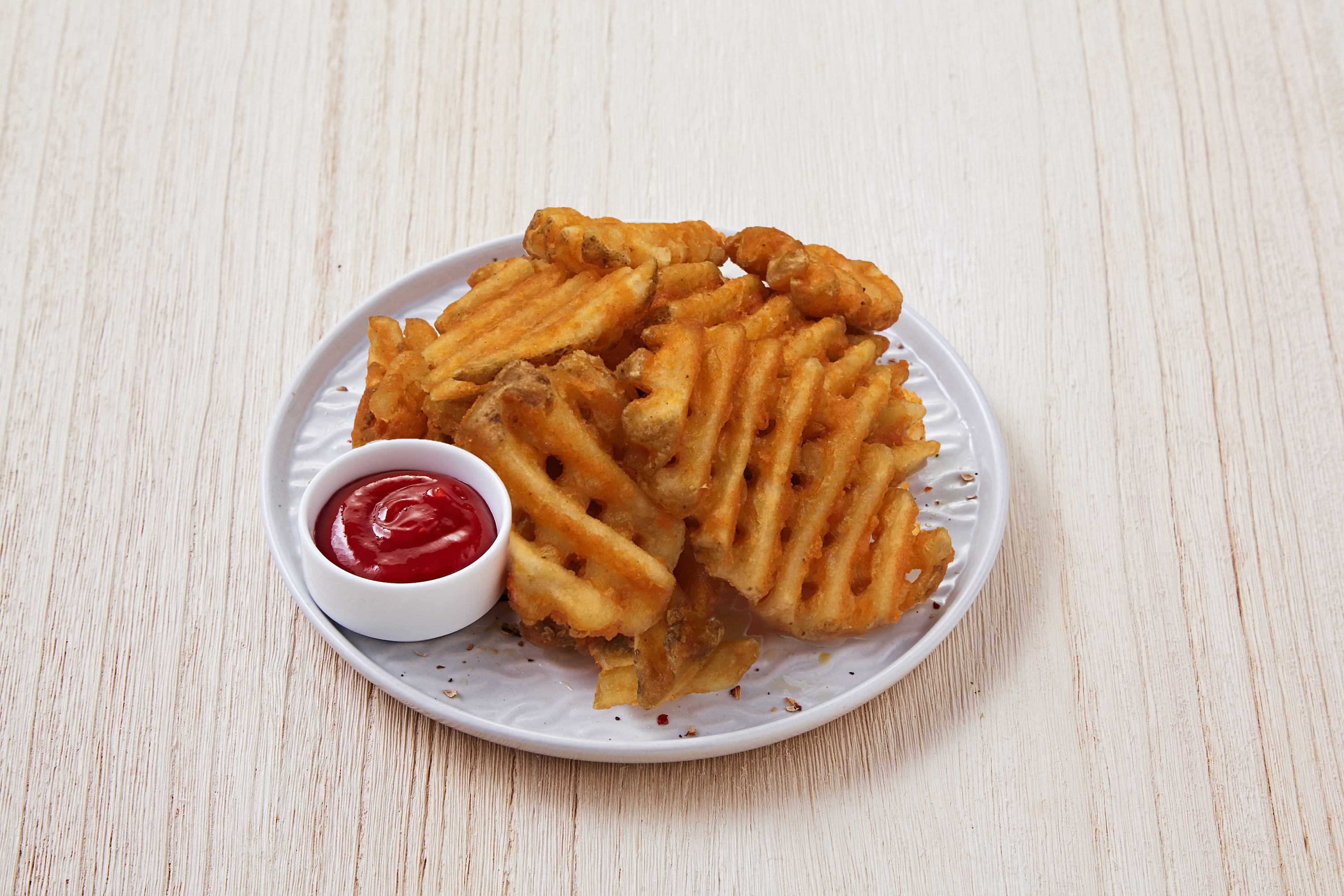 Order #A9 Waffle Fries food online from O2 Valley store, Cupertino on bringmethat.com