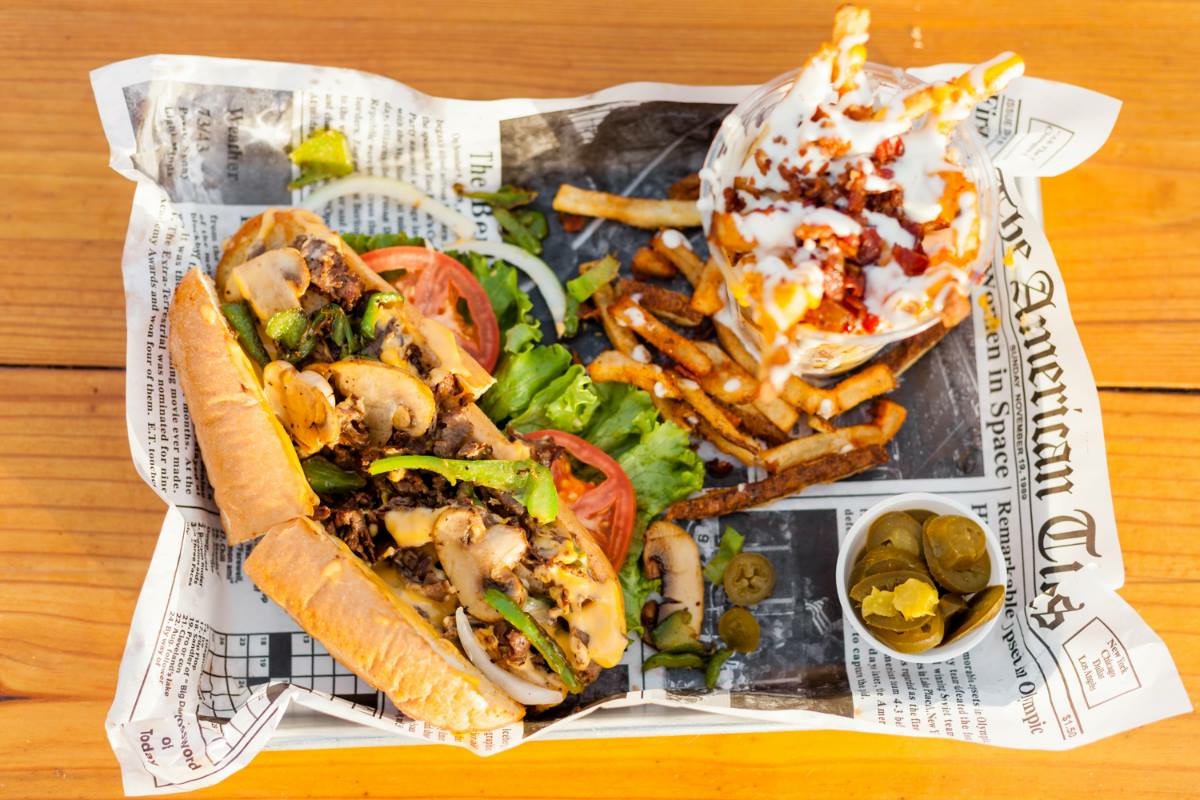 Order Original Philly Cheese Steak food online from Philly 77 store, Mcallen on bringmethat.com