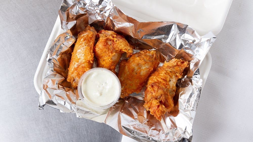 Order Buffalo Wings - 6 Pieces food online from Pizza Boli's store, Baltimore on bringmethat.com
