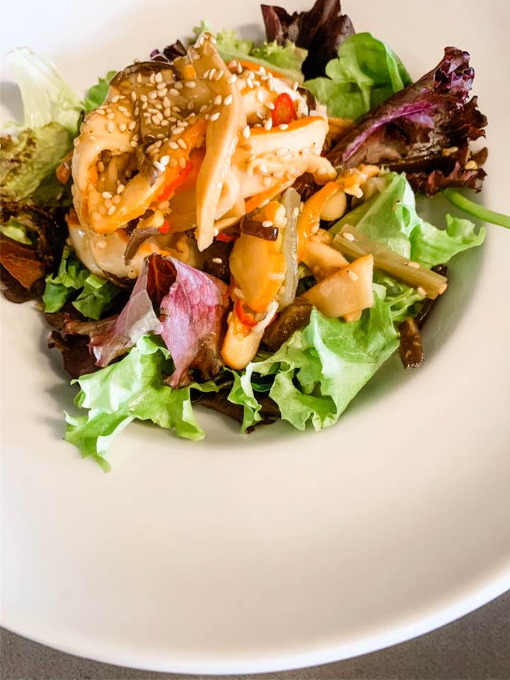 Order Squid Salad food online from Yutaka Japanese Restaurant store, Phoenix on bringmethat.com