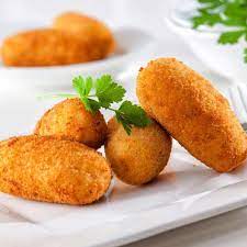 Order Chicken Croquettes (5) food online from Cosmos Indian Cafe store, Lawrence on bringmethat.com