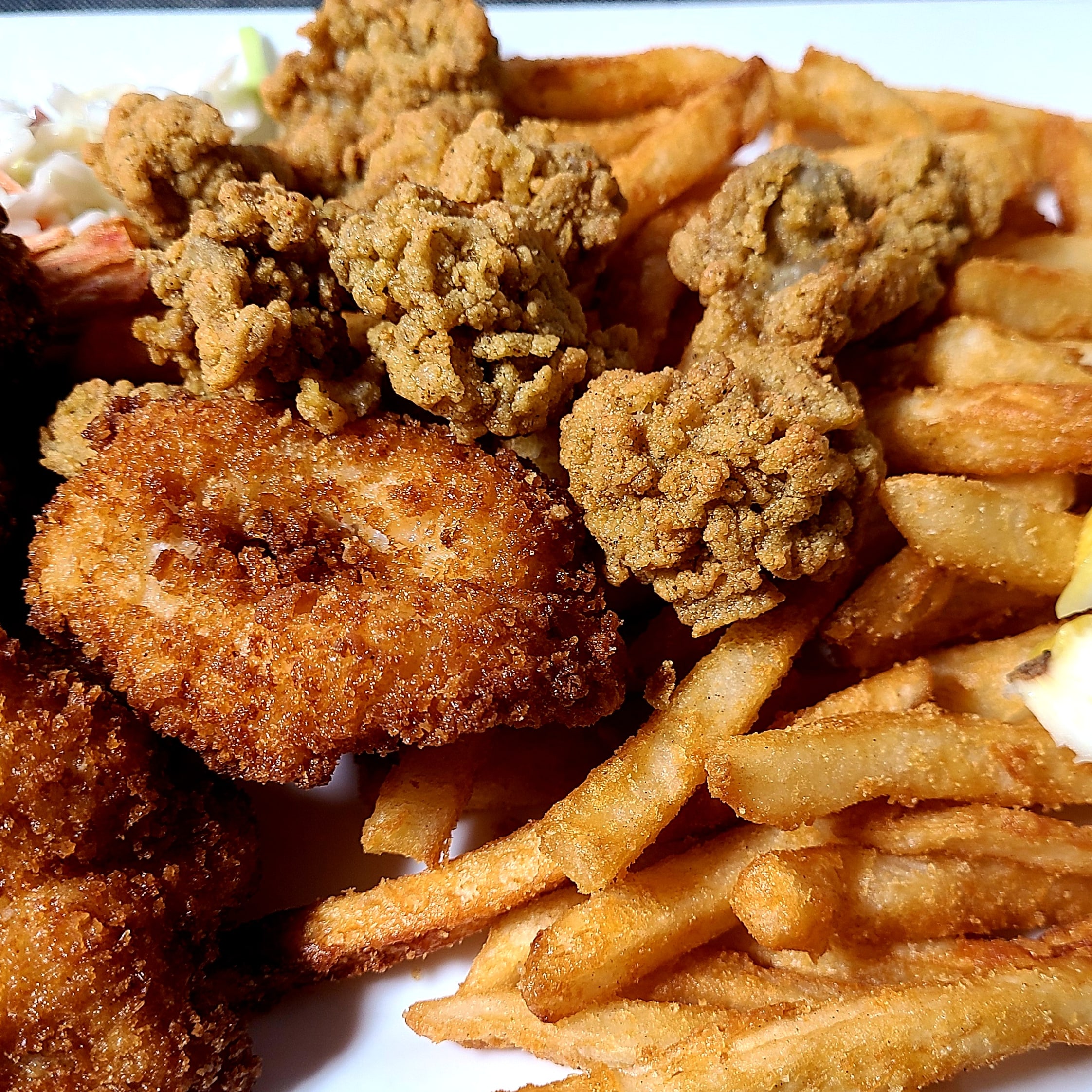 Order Shrimp & Oysters food online from Tavern on the Bay at Harrison's Landing store, Corpus Christi on bringmethat.com