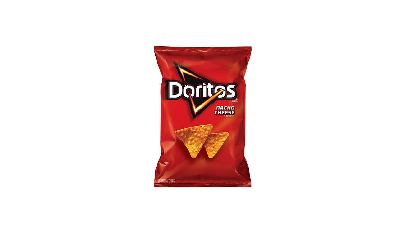 Order Doritos Nacho Cheese 2.75 oz food online from Cafe Verdi Rebel store, Las Vegas on bringmethat.com